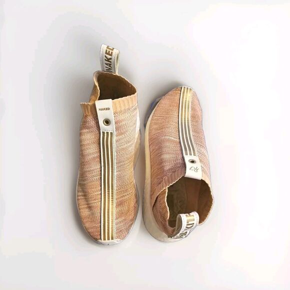 Adidas x Naked x Kith NMD CS2 Collaboration Prime Knit City Sock Pink Men Sz7 R1 - Picture 3 of 10